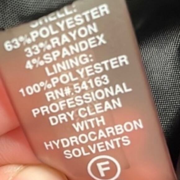 Calvin Klein Color Block Sleeveless Sheath Dress Blue Gray Career Academia Sz 12 - Picture 9 of 10